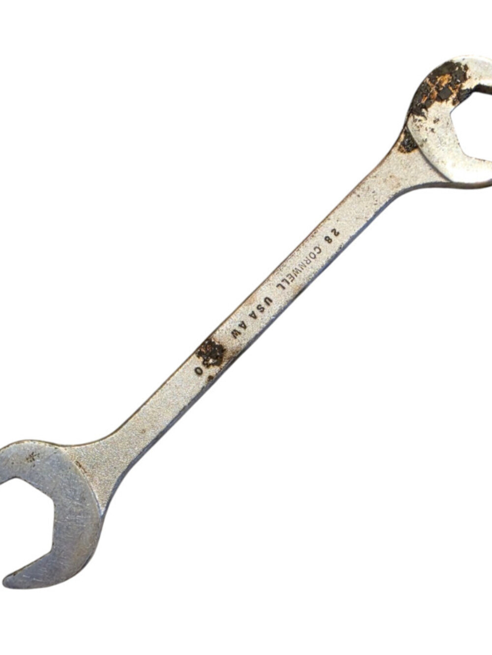 Vintage Cornwell double open-end wrench sized 15/16"